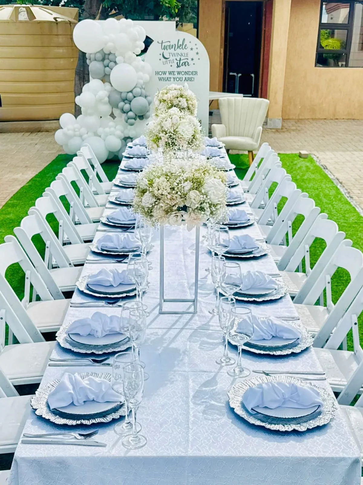 Silver Table Runners available for hire across Nairobi and Kiambu - photo 3